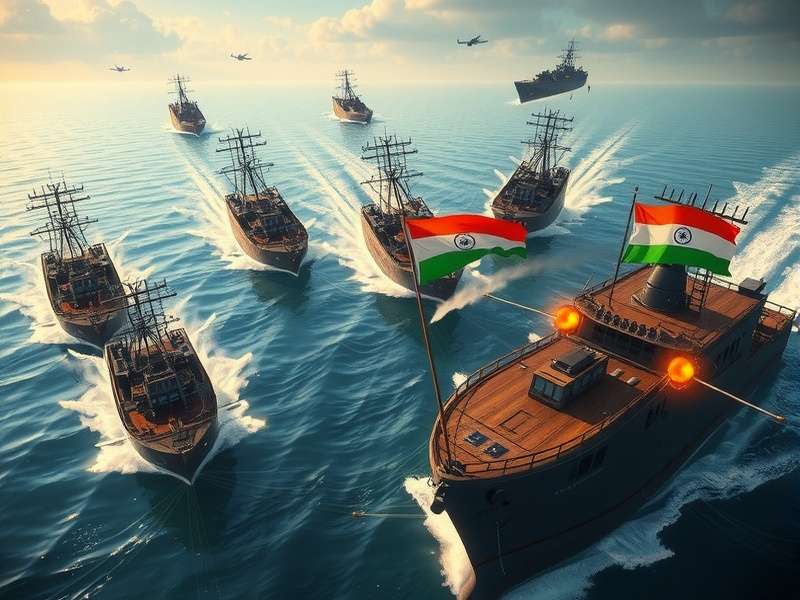 Indian-themed fleet in Oceanic Assault Commander